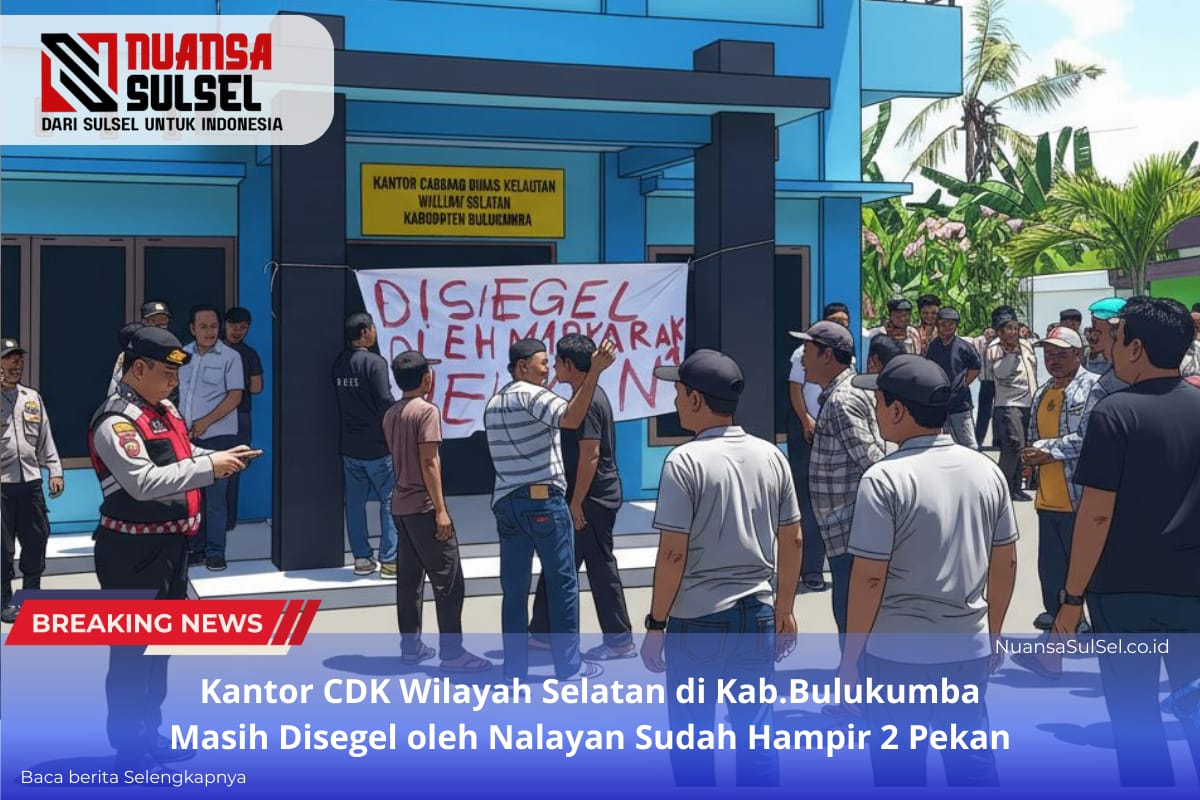 CDK Bulukumba Disegel Nelayan