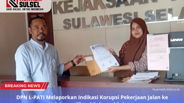 Pelaporan kejaksaan tinggi sulsel