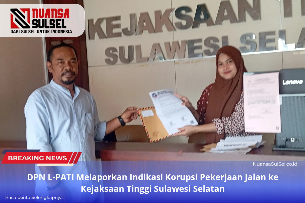 Pelaporan kejaksaan tinggi sulsel